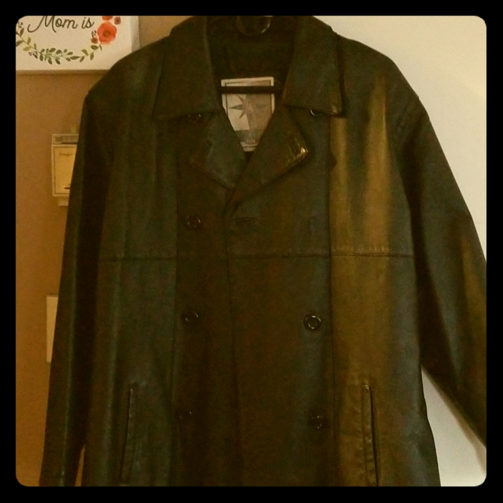 Leather jacket